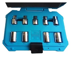 Taparia 9 Pcs 12.7 mm (1/2 Inch) Vanadium Steel E-Socket Set (SES 9)