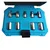 Taparia 9 Pcs 12.7 mm (1/2 Inch) Vanadium Steel E-Socket Set (SES 9)