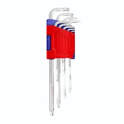 Emtop 9 Pcs Cr-V Steel Torx Key (EHKY3091)