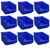 Avsar 350 x 200 x 200 mm FPO Blue Storage Bins With HDPE Material (Bin-45) (Pack Of 9)
