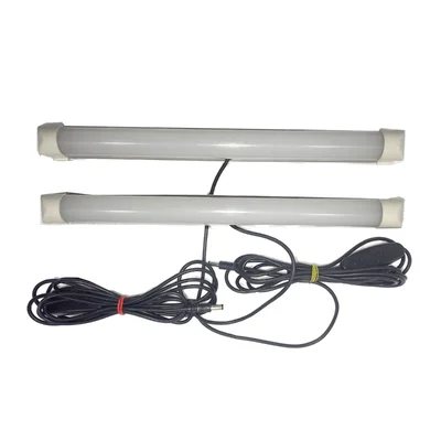 Solar Universe India 9 W DC 12V LED Tube (1 Ft) with Wire & Switch (Pack of 2) a Versatile Lighting Solution Designed For Efficient Illumination
