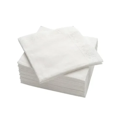 Pack of 200 | 9x9 Inch 2 Ply Disposable Tissue Paper of 100pcs Used As Absorbent Napkins