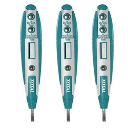 Total AC 100-500V Tester Pencil (THT292201) Pack of 3