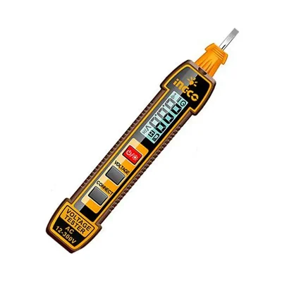 Ingco AC 12-300V Digital Voltage Tester (HSDT33001)