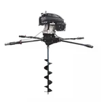 AIVA ITALY AV 1730, Tow Man Operated 4 Stroke 173 CC Earth Auger | Post Hole Digger Machine With 6 Inch Bit