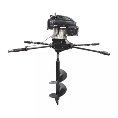 AIVA ITALY AV 1730, Tow Man Operated 4 Stroke 173 CC Earth Auger | Post Hole Digger Machine With 12 Inch Bit 