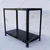 ALIJA 30 x 35 x 18 Inches 2 Shelves Multipurpose Storage Rack(20 Gauge Shelves & 14 Gauge Angle)(Color-Black)