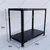 ALIJA 30 x 35 x 18 Inches 2 Shelves Multipurpose Storage Rack(20 Gauge Shelves & 14 Gauge Angle)(Color-Black)