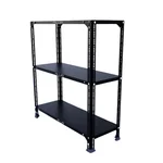 ALIJA 3 x 2.75 x 1 Ft. / 36 x 33 x 12 Inch with 3 Shelves Multipurpose Metal Storage Rack