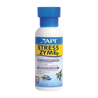 API Stress Zyme Plus 118 ml Pet Conditioner For Aquaculture