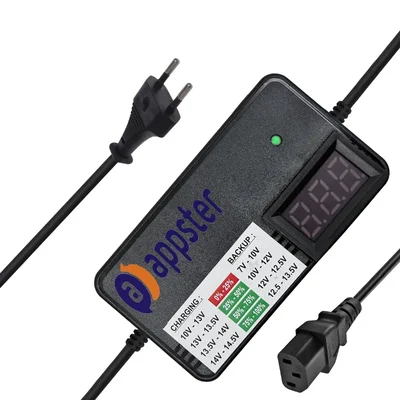 APPSTER 12V DC 2A  Agriculture Sprayer Pump Battery Charger, 220V AC Input for Diaphragm Motor & Solar Zatka Machine