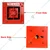 High-Quality ABS Plastic Fire Alarm Hooter for Effective Fire Safety(Pack-5 Pcs.)