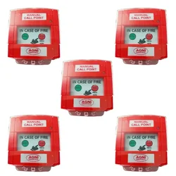 High-Quality Manual Call Point for Effective Fire Alarm Solutions(Pack-5 Pcs.)