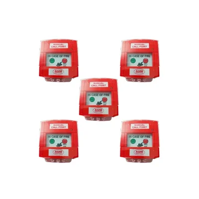 High-Quality Manual Call Point for Effective Fire Alarm Solutions(Pack-5 Pcs.)