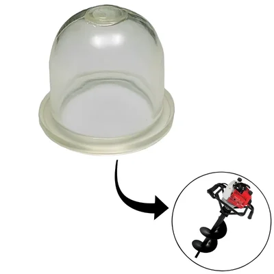 10 Pieces Carburetor Bulb for 63cc Earth Auger
