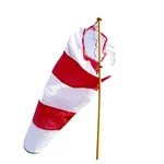 Sense Safety Airport Wind Sock & Stand - Reflective Tape, Waterproof, Rip-Stop for Accurate Wind Measurement