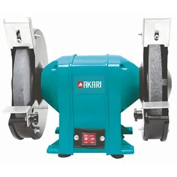 Akari 200mm (8") 350 Watt Powerful Bench Grinder, 0-2950RPM (APT-BG-200)