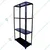 Alija 4 Shelf  60 X 36 X 12 Inch Multipurpose Storage Rack | Black , 24 Gauge