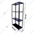 Alija 4 Shelf  60 X 36 X 12 Inch Multipurpose Storage Rack | Black , 24 Gauge