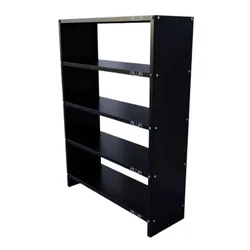 Alija 48 x 35 x 12 Inchs 5 Solid Metal Shelves Multipurpose Rack(Color-Black)