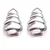 Set of 2 Aluminium Christmas Tree Cake Tin Mould for 1 kg Cake 