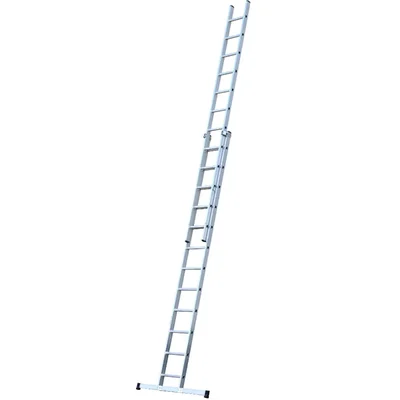 Youngman Aluminum Wall Support Extension Ladder (14X2 Steps)