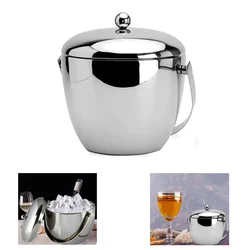 Premium Quality Apple Shaped Ice Bucket Stainless Steel Double Wall Insulated
