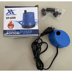 WB-600B Bottom Suction Submersible Pump – Low Water Level, High Flow Aquarium Water Pump