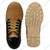 ArmaDuro TAN/BLACK ADR1002 Men's Suede Leather Safety Shoes with Steel Toe Protection(Size-6)