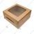 Commercial Cake Packaging Box With Window For 1kg, 10x10x5 inches ( Pack of 50 Pcs)