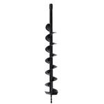 Zeyang 3 Iinch Auger Bit (Single Spiral) For 2 Stroke & 4 Stroke For Earth Auger/ Post Hole Digger Machine, EA-031