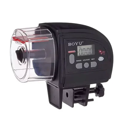 Boyu ZW-82 Automatic Fish Food Dispenser | Smart Timer with LCD Display