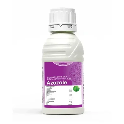 Azozole Chemical Fungicide | Azoxystrobin 18.2 % + difenoconazole 11.4 % SC | Katyayani(Quantity-100ml (100ml x 1))