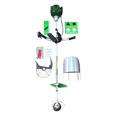 Benson BAE-BC-35, Heavy Duty 4 Stroke 35 CC Sidepack Brush Cutter / Grass Cutting Machine For Agriculture And Gardening