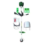 Benson BAE-BC-35, Heavy Duty 4 Stroke 35 CC Sidepack Brush Cutter / Grass Cutting Machine For Agriculture And Gardening