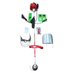 Benson BAE-BC-52, Heavy Duty 2 Stroke 52 CC Sidepack Brush Cutter / Grass Cutting Machine For Agriculture And Gardening