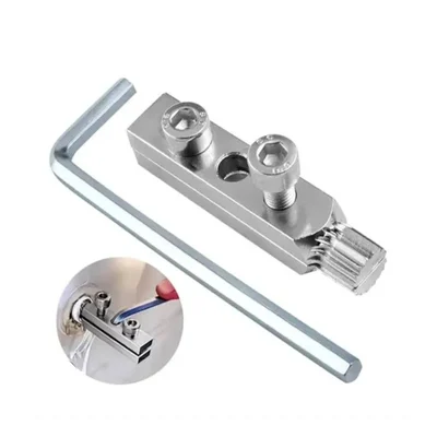 Universal Broken Wire Extractor Tool for Four and Six Point Fittings with Allen Key for Easy Removal