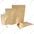 Reusable 75 gm, 10cmx16.5cm Brown Kraft Paper Pouches with Aluminum Lining Inside(Pack-100 pcs)