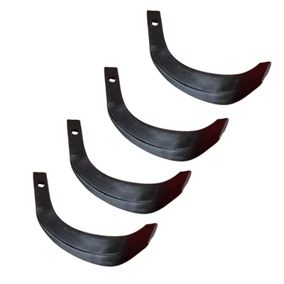 Made in India Back Rotary Blade (Pack of 4) for Back Rotary Power Tiller