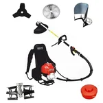 RBD 35 CC 4 Stroke Backpack Grass Cutter | Bush Cutter Machine With Tiller Attachment  (With 2 Year Warranty)