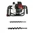 Balwaan BE-52, 52cc 2-Stroke Earth Auger Machine with 2 & 4 inch Drill Bit | Hole Digger with Double Gear Box