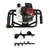 Balwaan BE-52, 52cc 2-Stroke Earth Auger Machine with 8 & 12 inch Drill Bit | Hole Digger with Double Gear Box
