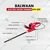 Balwaan HTE-230, 700W Electric Hedge Trimmer With 60 cm Blade for Garden Hedge & Shrub Trimming