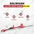 Balwaan HTE-330, High-Power 450W Electric Operated Pole 7.2 Feet Pole Hedge Trimmer For Clean & Easy Garden Trimming
