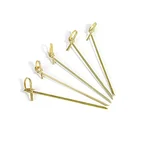200 Pcs, 6 Inch Bamboo Knot Picks for serving Appetizers, Starters