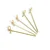 200 Pcs, 6 Inch Bamboo Knot Picks for serving Appetizers, Starters