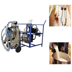 Commercial 22 Liter Single Bucket Bestie Milking Machine without Engine