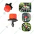 Bhagirath 200 Pc Adjustable Irrigation Dripper Sprinklers 1/4 Inch Emitters for Drip Irrigation System 