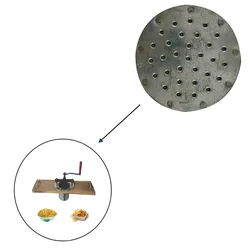 Bhavnagri Gathiya Making Jali for Hand Operated Namkeen Machine