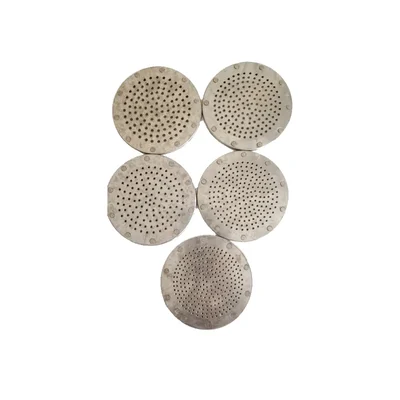 Premium Quality Bhavnagri Gathiya Making Jali No. 4, 5, 6, 7, 8 (Pack of 5)